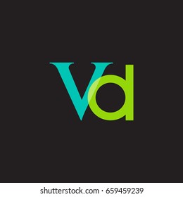 V D joint logo design vector template 