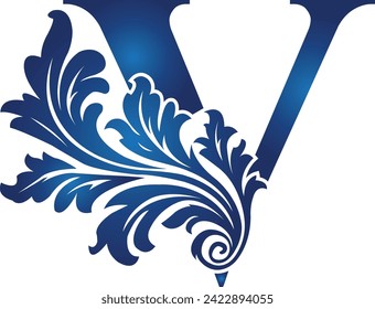 V Decorative Vector Logo Art, Icons, and Graphics for Free Download