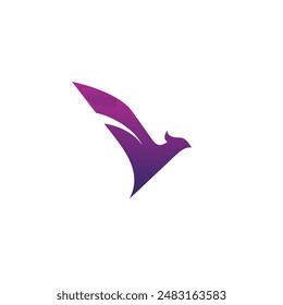 V Eagle Logo. Phoenix Logo vector