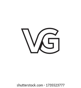 V G lines icon design vector
