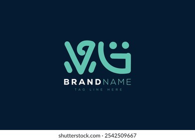 V and G logo design. VG abstract Letters Logo Monogram. This logo design is the process of creating a visual symbol that represents a brand, company, or individual.