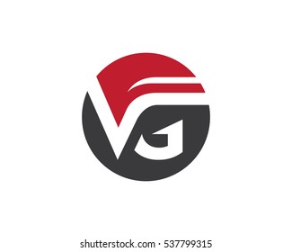 V, G, VG Letter Logo Business professional logo template