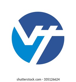 v and h logo template. vector icon.