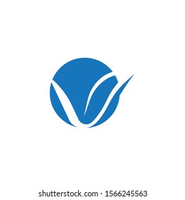 V icon Vector Illustration design Logo template