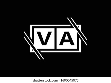V A Initial Letter Logo design vector template, Graphic Alphabet Symbol for Corporate Business Identity
