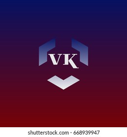 V K Logo