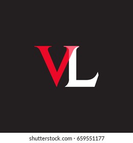 V L  joint logo vector design template