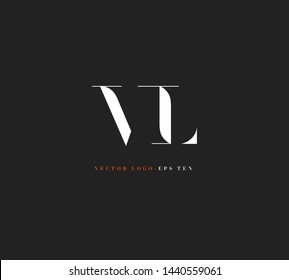 V L letters Joint logo icon vector for business card and corporate identity.