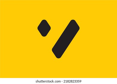 V latter logo icon design concept simple