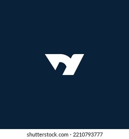 V Latter Logo Template vector Abstract Monogram Symbol