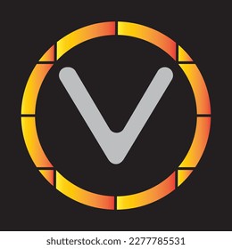 V latter logo for your company
