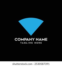 V letter company brand identity design