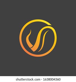 V Letter icon Template vector illustration design