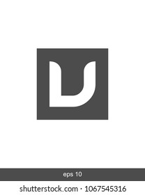 V Letter Icon Vector Logo Template
