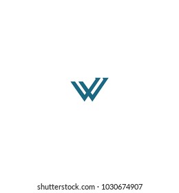 v letter ion logo