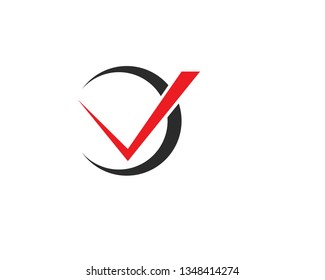 V Letter Lightning Logo Template vector icon illustration design