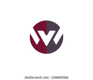 V Letter Lightning Logo Template vector icon illustration design