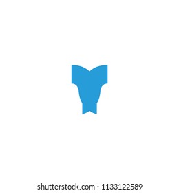 v letter logo