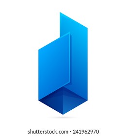 V letter logo 