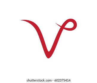 V Letter Logo