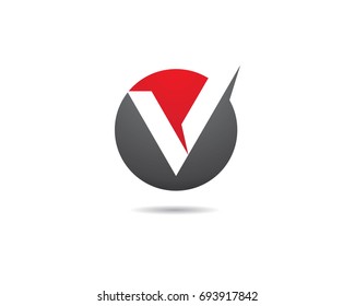 V Letter Logo