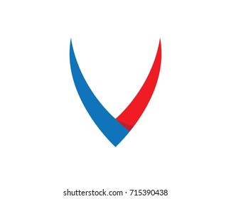 V Letter Logo