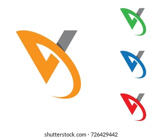 V Letter Logo