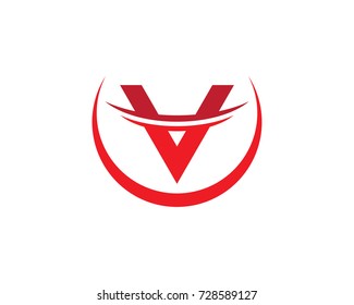 V Letter Logo