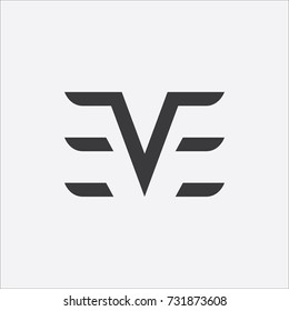 V Letter Logo