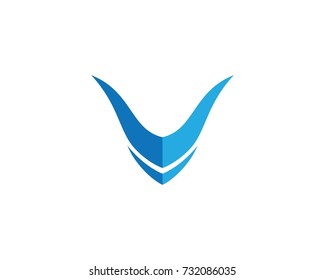 V Letter Logo