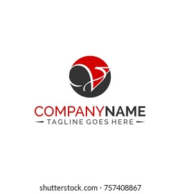 V Letter Logo
