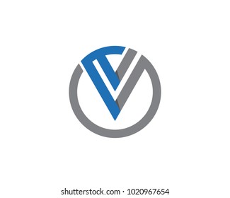 V Letter Logo Business Template Vector icon design
