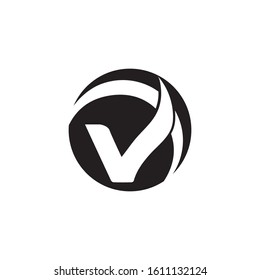 V Letter Logo Business Template Vector icon