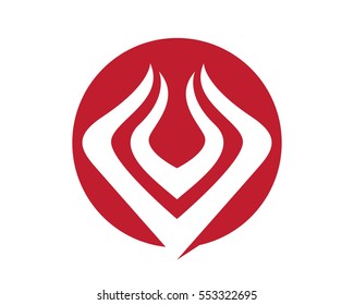 V Letter Logo Business Template Vector icon