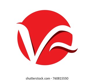 V Letter Logo Business Template Vector icon