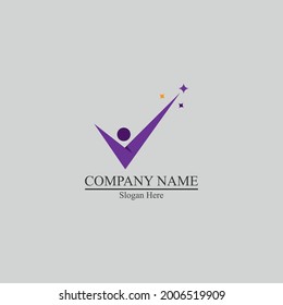 V Letter Logo Business vector design