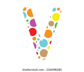 V Letter Logo Creative Design Vector Template