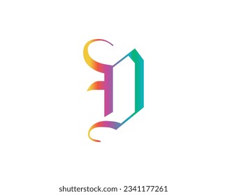 V Letter Logo Creative Design vector element