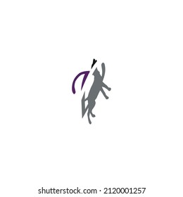 V LETTER LOGO DESIGN ILLUSTRATION