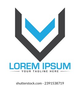 V Letter Logo Design Unique and Professional Logo Design
