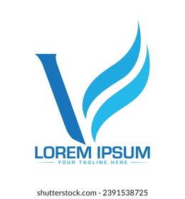 V Letter Logo Design Unique and Professional Logo Design