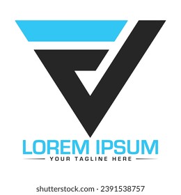 V Letter Logo Design Unique and Professional Logo Design