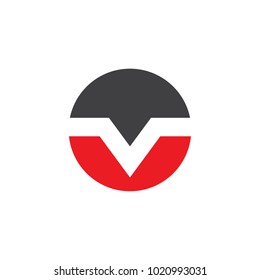 V letter logo design vector icon