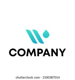 V letter logo design vector