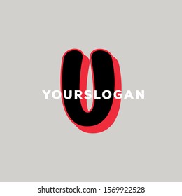 V letter logo design vector template