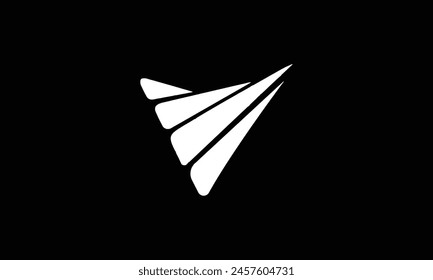 V letter logo design vector template