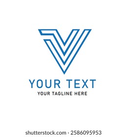 v letter logo design for your business