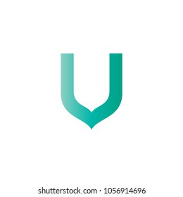 v letter logo icon design template elements