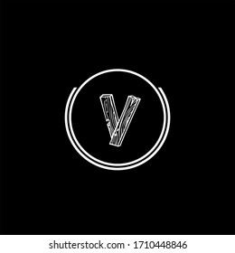 V letter logo icon design