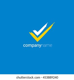 V Letter logo, Icon,  Vector element